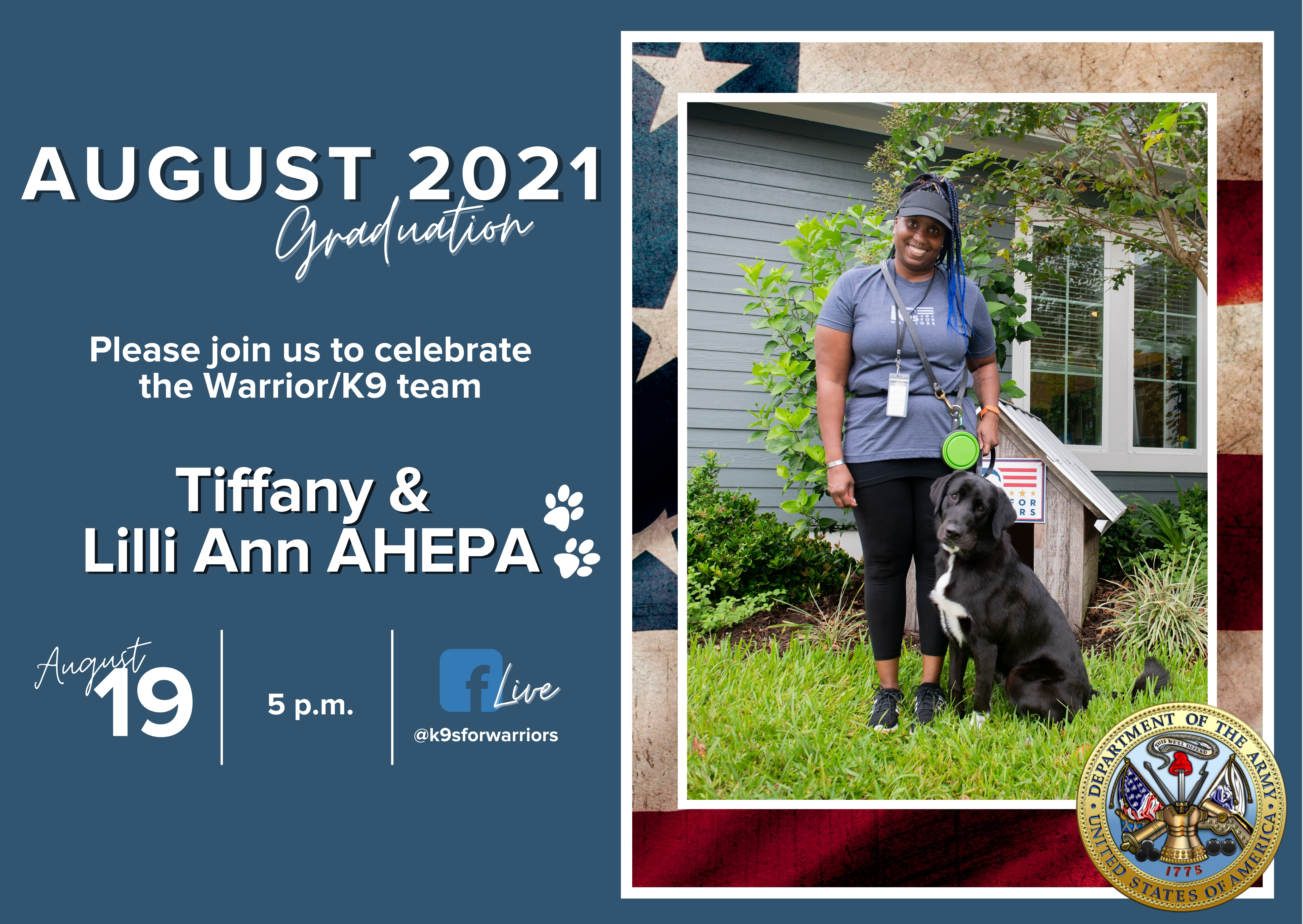 LILLI ANN AHEPA, AHEPA Service Dog